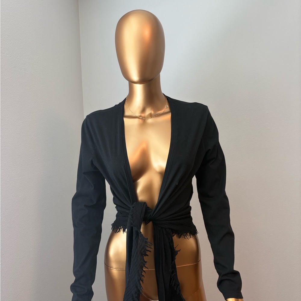 Prairie Underground Black Cardigan Sweater